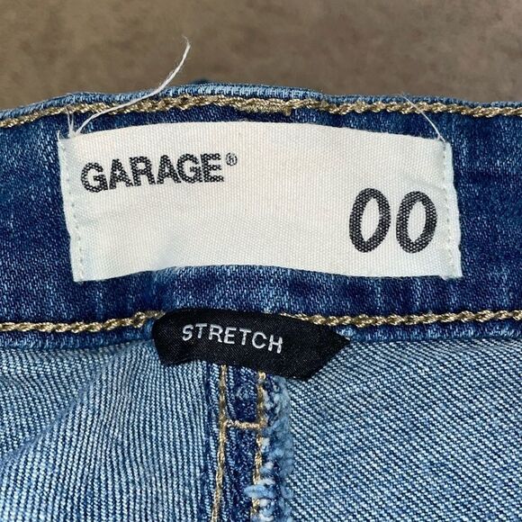 Garage Stretch Girlfriend Jeans Size 00 - Picture 9 of 11